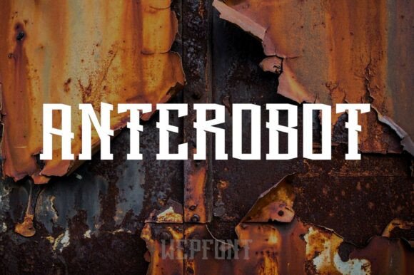 Anterobot: Command Attention with Industrial Strength Typography