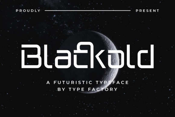 Blackold: A Futuristic Font for Bold Digital Projects