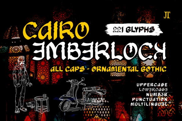 Cairo Emberlock: Where Gothic Drama Meets Ancient Mystique
