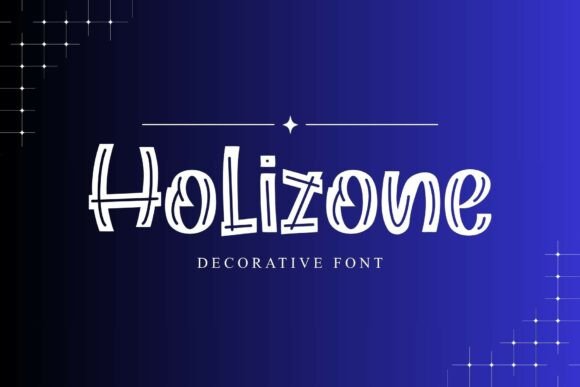 Holizone: A Modern Typeface for High-Impact Visuals