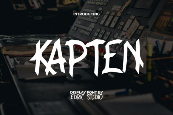 Kapten: The Bold, Rebellious Typeface for Unforgettable Design