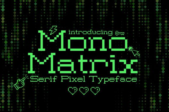 Mono Matrix: Where Grid Precision Meets Serif Elegance