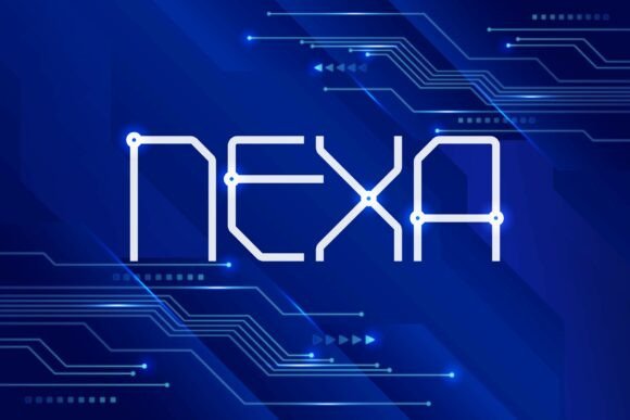 NEXA: The Gothic-Modern Typeface for Bold Branding