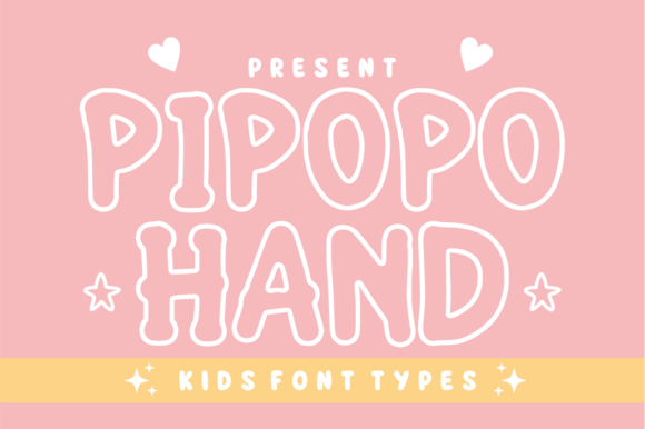 Pipopo Hand: A Font with Childlike Charm and Professional Polish