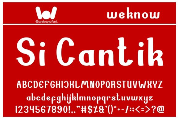 Si Cantik: The Display Font That Brings a Bold, Modern Edge