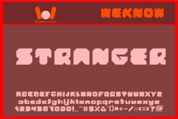 Why Stranger Is the Bold Display Font Your Project Needs